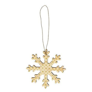 5 Set Vintage Snowflake Ornaments - The Fox Decor